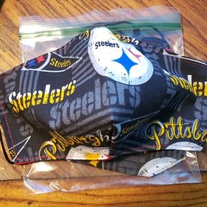 Adjustable steelers Handmade mask